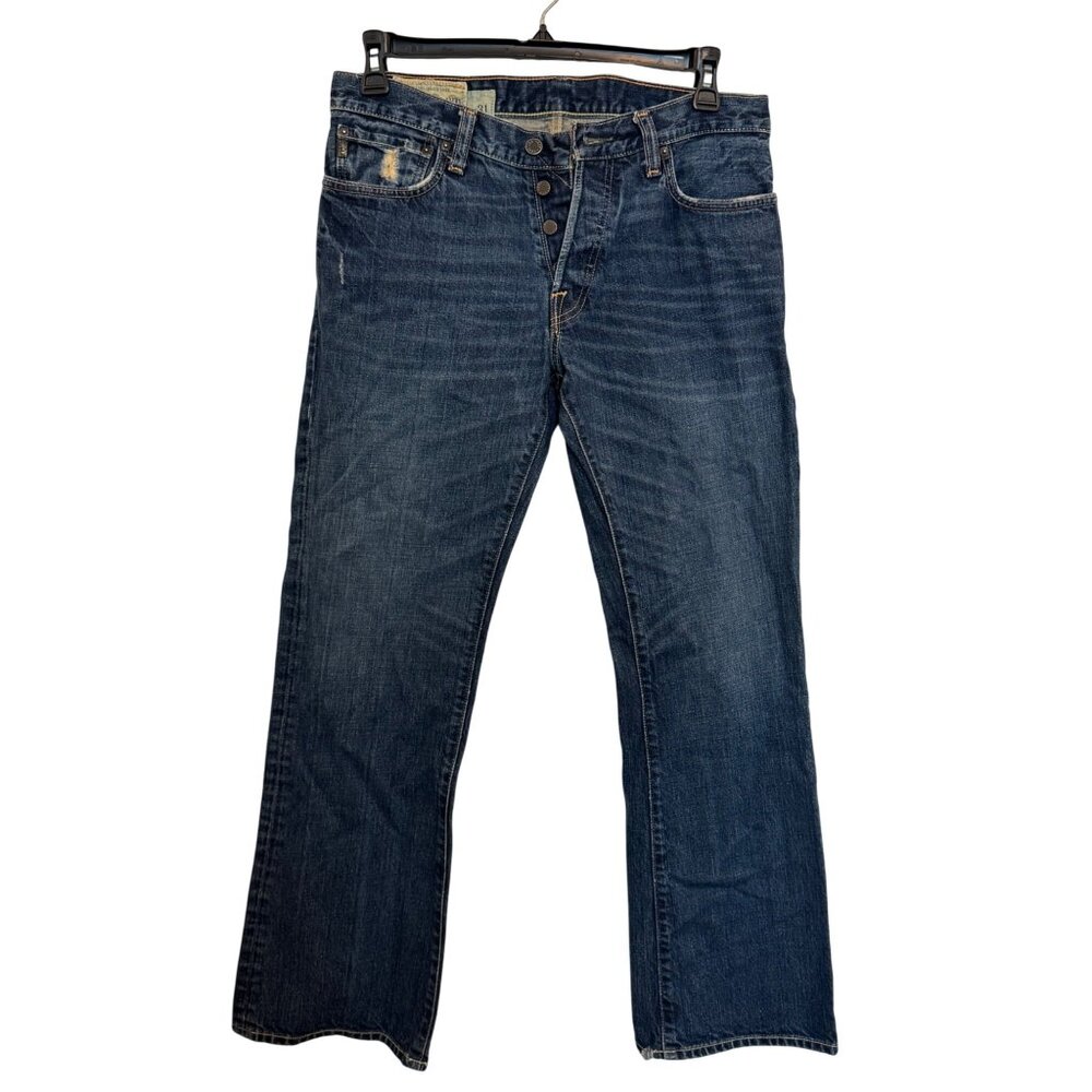 Vintage Abercrombie & Fitch Men’s 1892 Original Five-Pocket Jeans W31 L30 Button